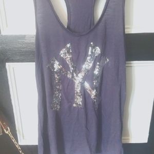 NY Yankees Pink VS tank